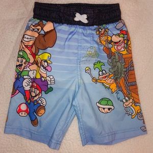 Super Mario Boys Swim Trunks XS/4